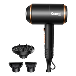 Secador De Cabelo Kemei 4000W Profissional Elétrico Soprador De Energia Forte A Quente/Frio Ferramentas De Secagem