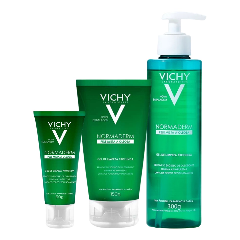 Gel De Limpeza Profunda Facial Vichy Normaderm Shopee Brasil