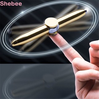LUCKY-SHEBEE Caneta Giratória Fidget Giroscópio LED Multifuncional