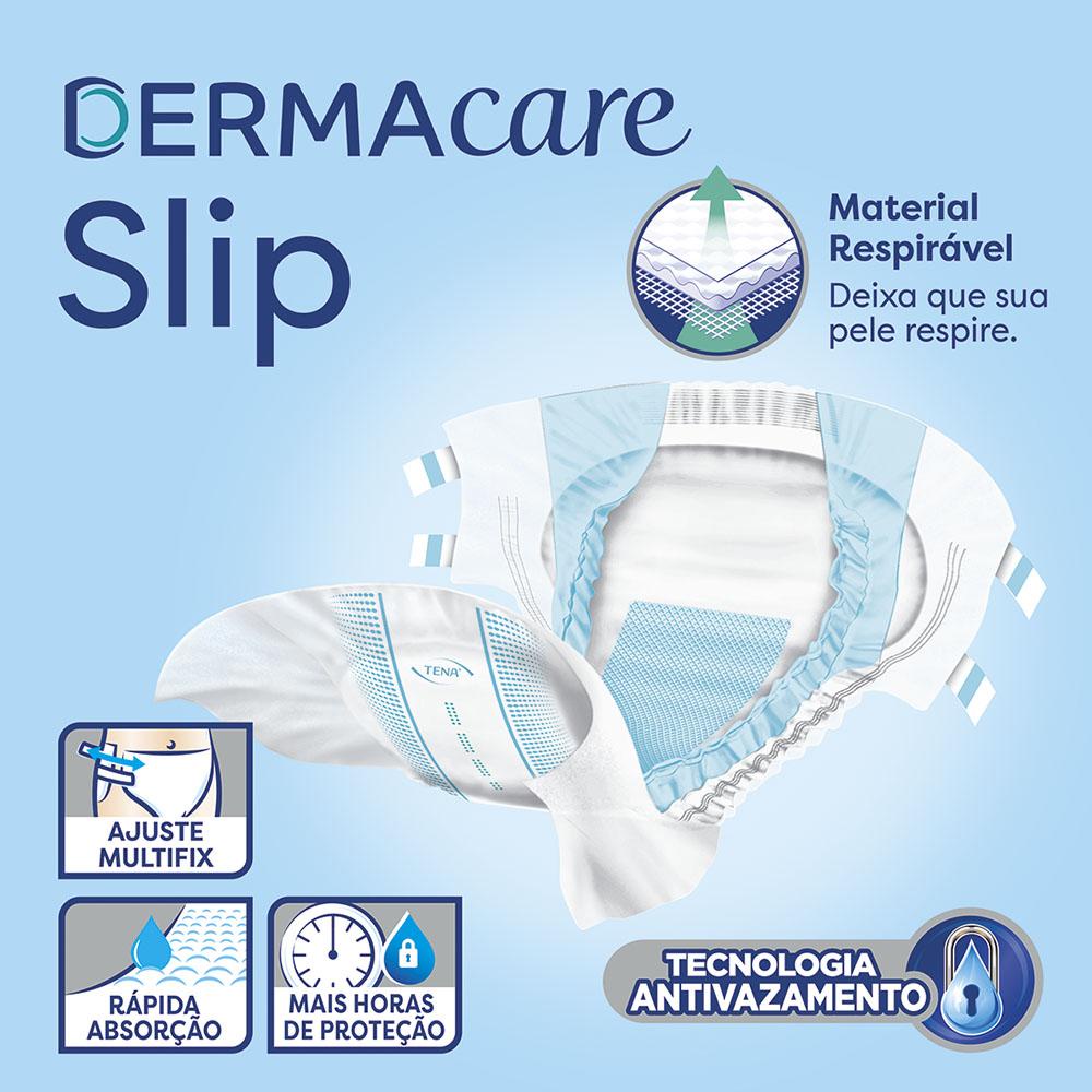 Detalhes do Fralda Geriátrica Tena Dermacare Slip Ultra G com 16 unidades