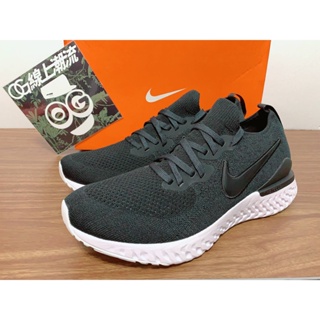 mens nike epic react flyknit black