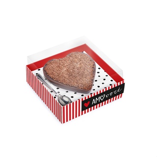 Caixa Meio Ovo Coração 250g - Tanto Amor - 06 Unidades - Cromus - em Oferta na Shopee