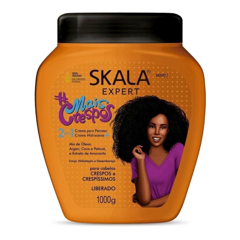 Creme De Tratamento Mais Crespos Skala 1000g