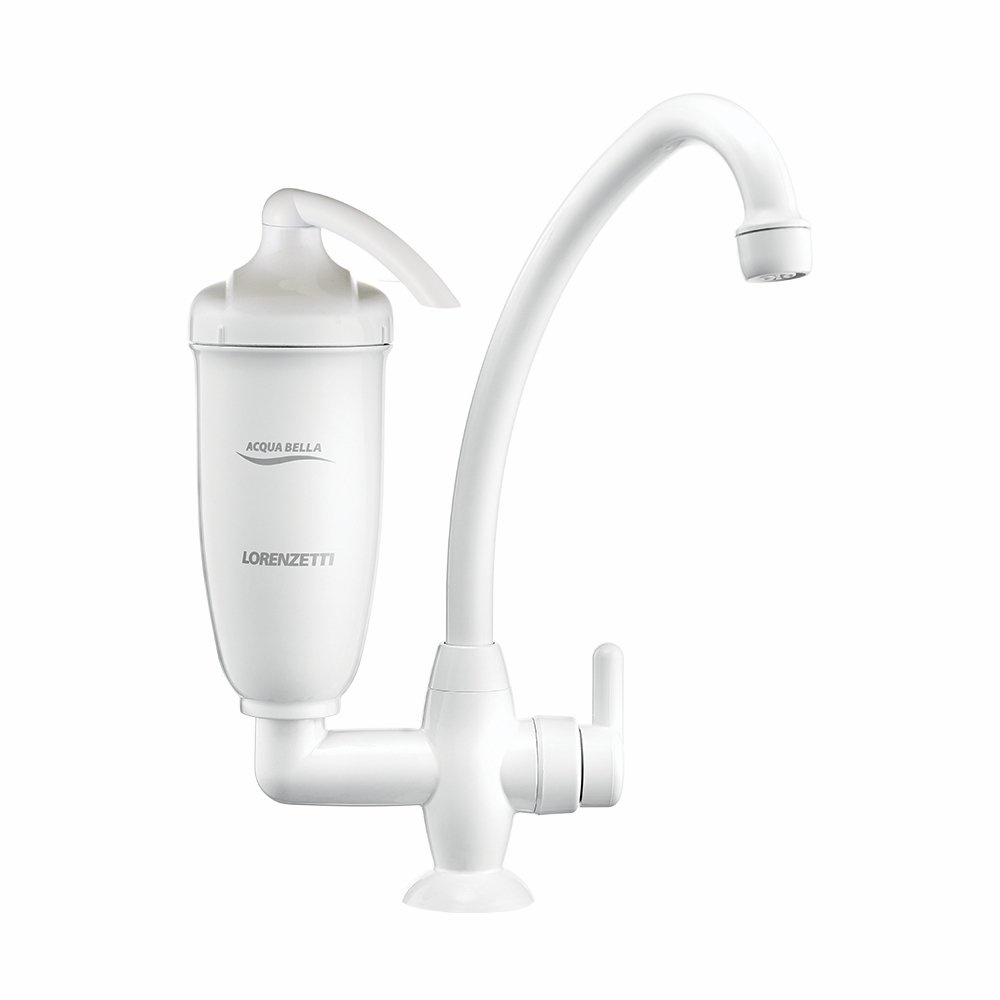 Purificador De Água Bancada Lorenzetti Acqua Bella com Torneira Branco