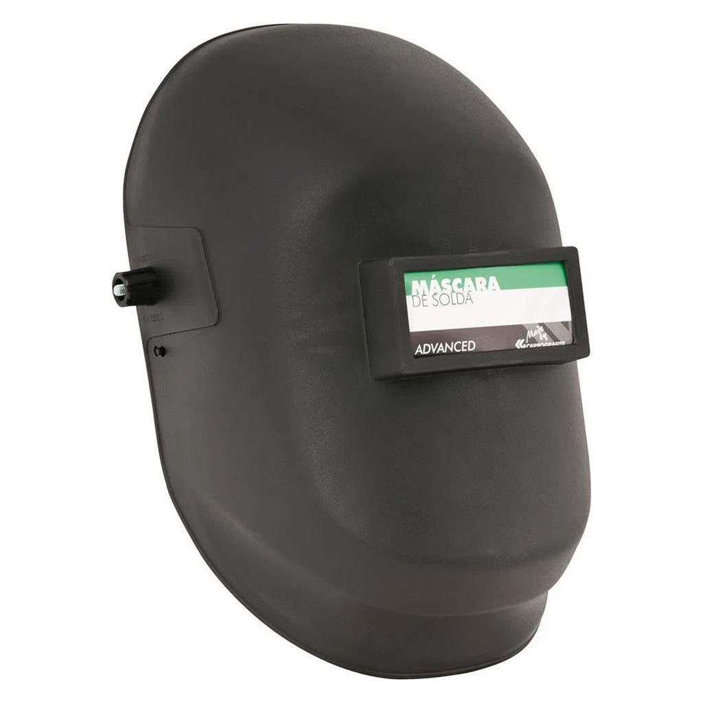 Mascara Seguranca Solda Advanced Visor Fixo Catraca Preto em Oferta na Shopee