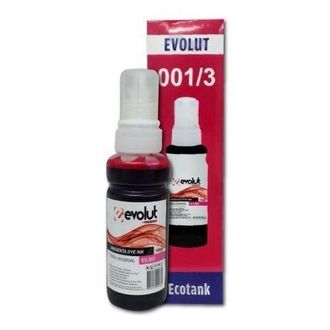 Tinta Compativel EV365 p/ uso Hp GT51 GT52 100ml Magenta