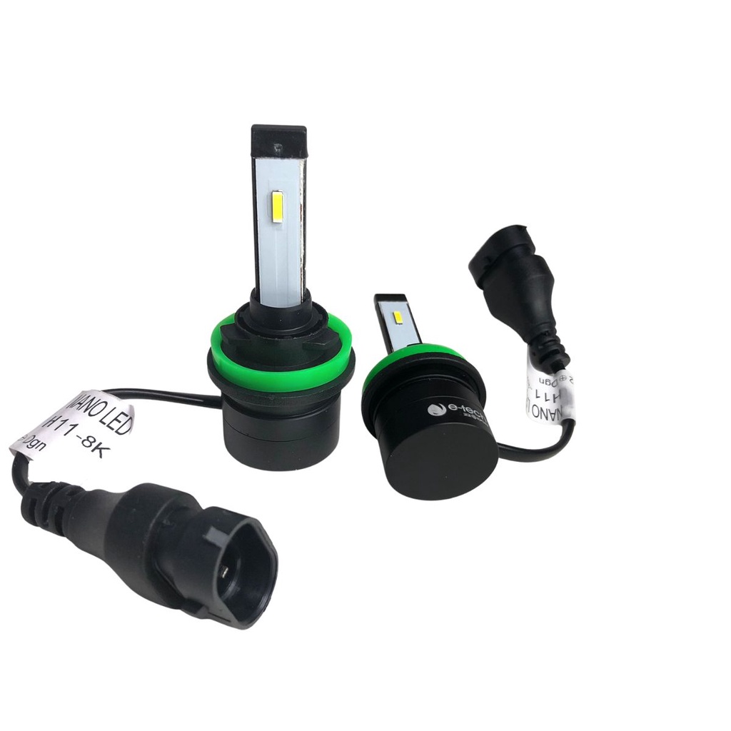 LÂMPADA SUPER NANO LED H11 40W 8000K 7200 LUMIEN ULTRA FORTE