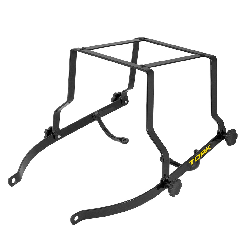 Suporte de Baú Bauleto 80 Litros Removível Pro Tork Compatível Com Dafra Speed 150 2008 à 2015