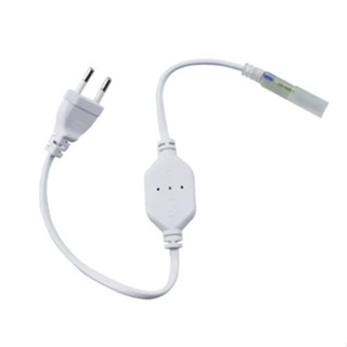 Plug Fita Led Branco 2P 110/220V Rabicho 430mm Gaya