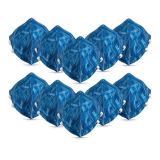 Kit 10 Mascara Descartavel Dobravel Pff-2 Sem Valvula Azul em Oferta na Shopee