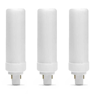 Kit 3 Lâmpadas Led PL 2 Pinos 9W Luz Neutra 4000K Bivolt G24d-3 FLC