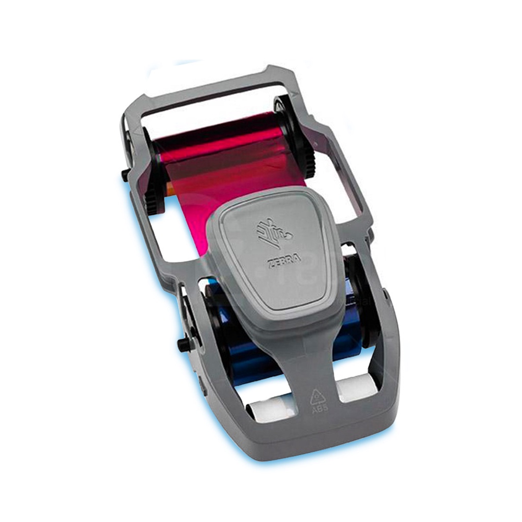 Ribbon Color YMCKO Zebra 58x99 para ZC100/ZC300 800300-250br em Oferta na Shopee