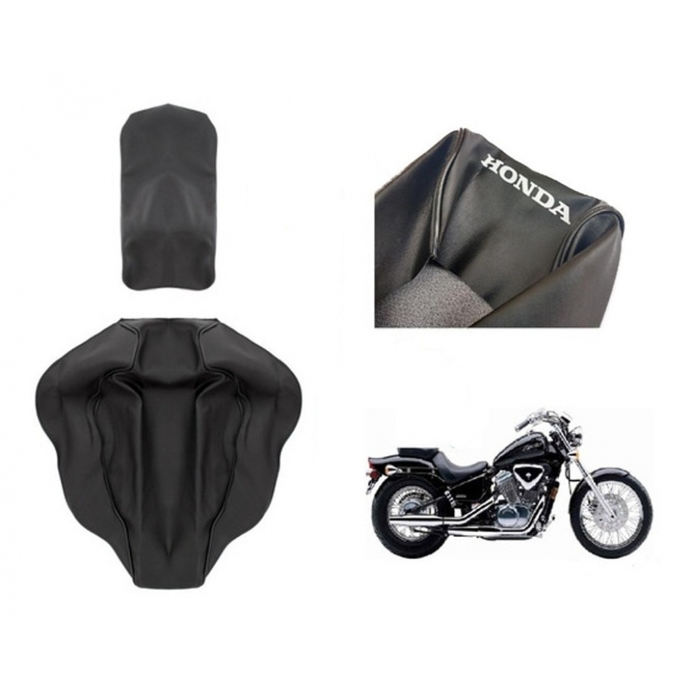 Capa Banco Moto Shadow Vt 600 Vlx600 Mod Original C/ Escrita Honda