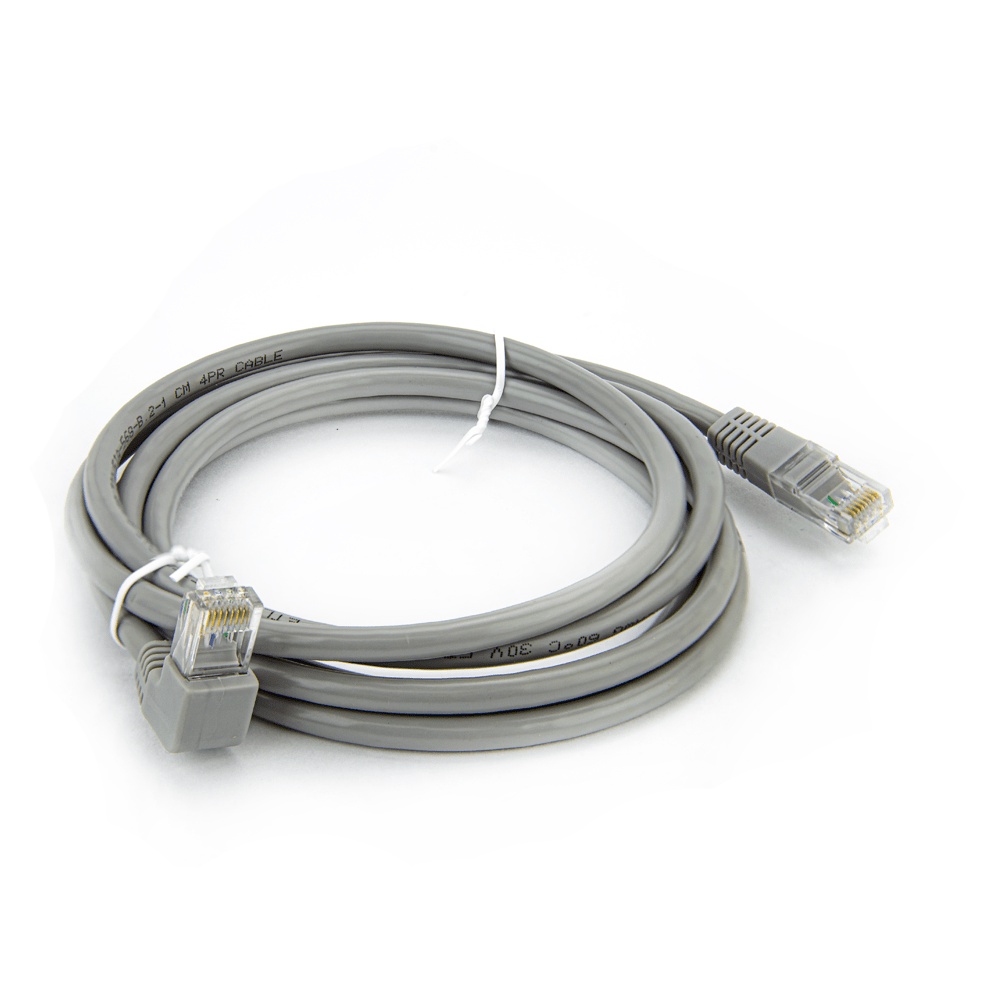 Cabo De Rede Cat6 Plug 90° Graus Para Cima - 50 Cm em Oferta na Shopee