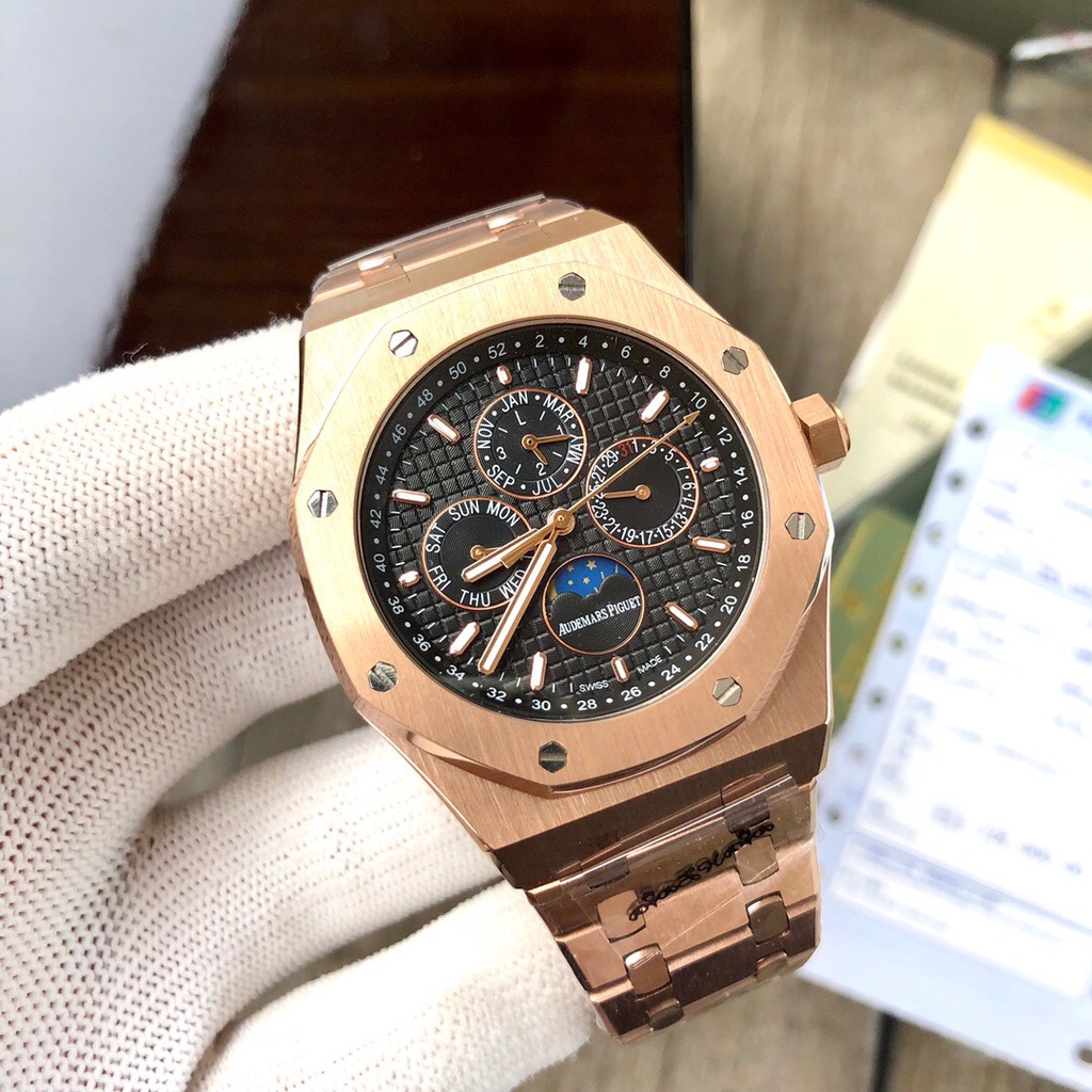 Audemars Piguet AP 15202 Pulseira De A o Royal Oak Offshore Com