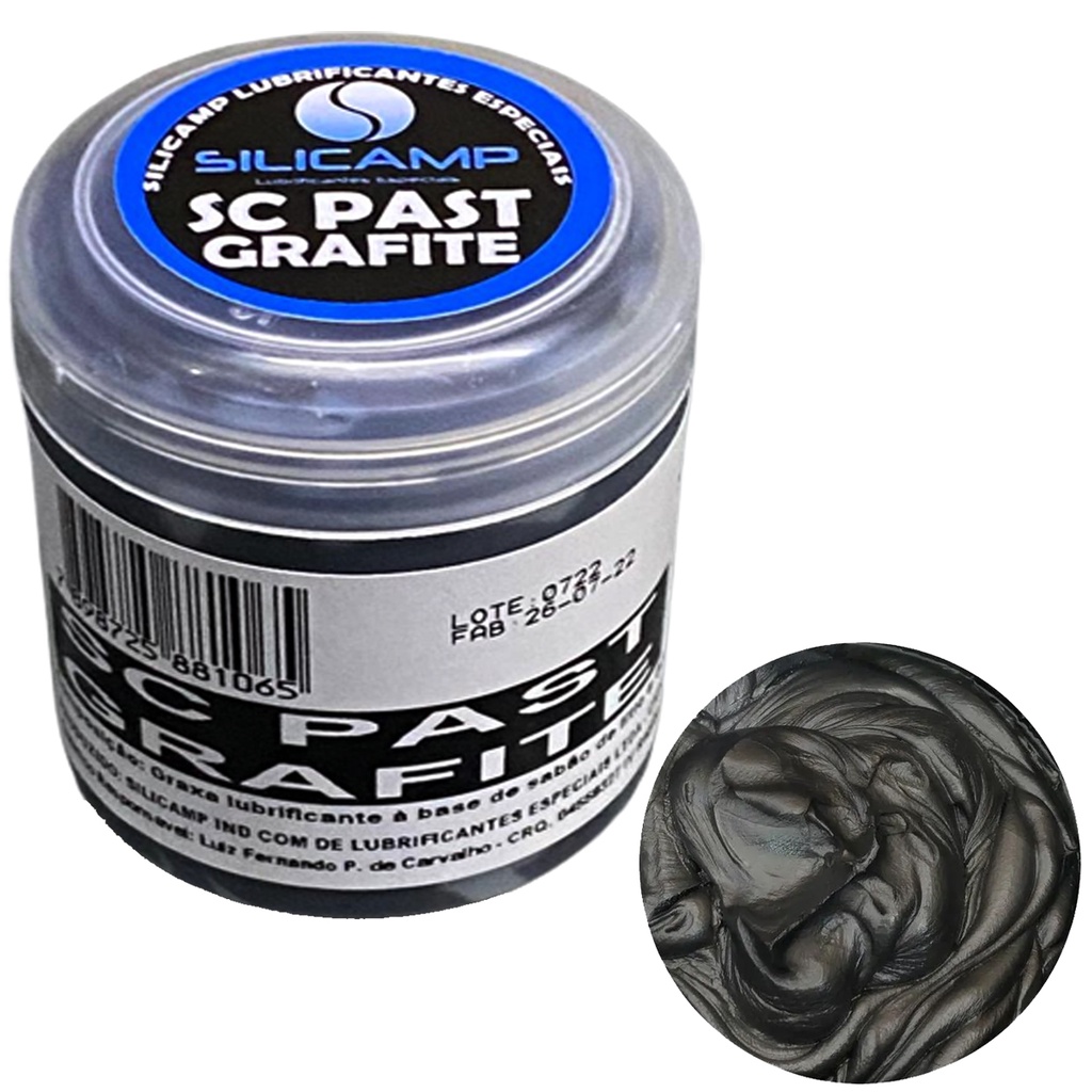 Graxa Alto Teor Grafite Para Martelete Porta De Enrolar britadeira 250g em Oferta na Shopee