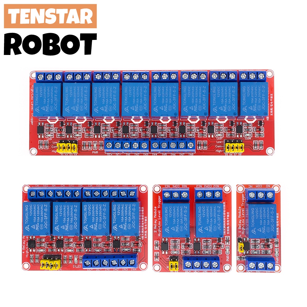 12V 1 2 4 8 Canais Opto Isolador Optoacoplador Isolado Módulo De Relé De Disparo AC 240V DC 30V Para Arduino