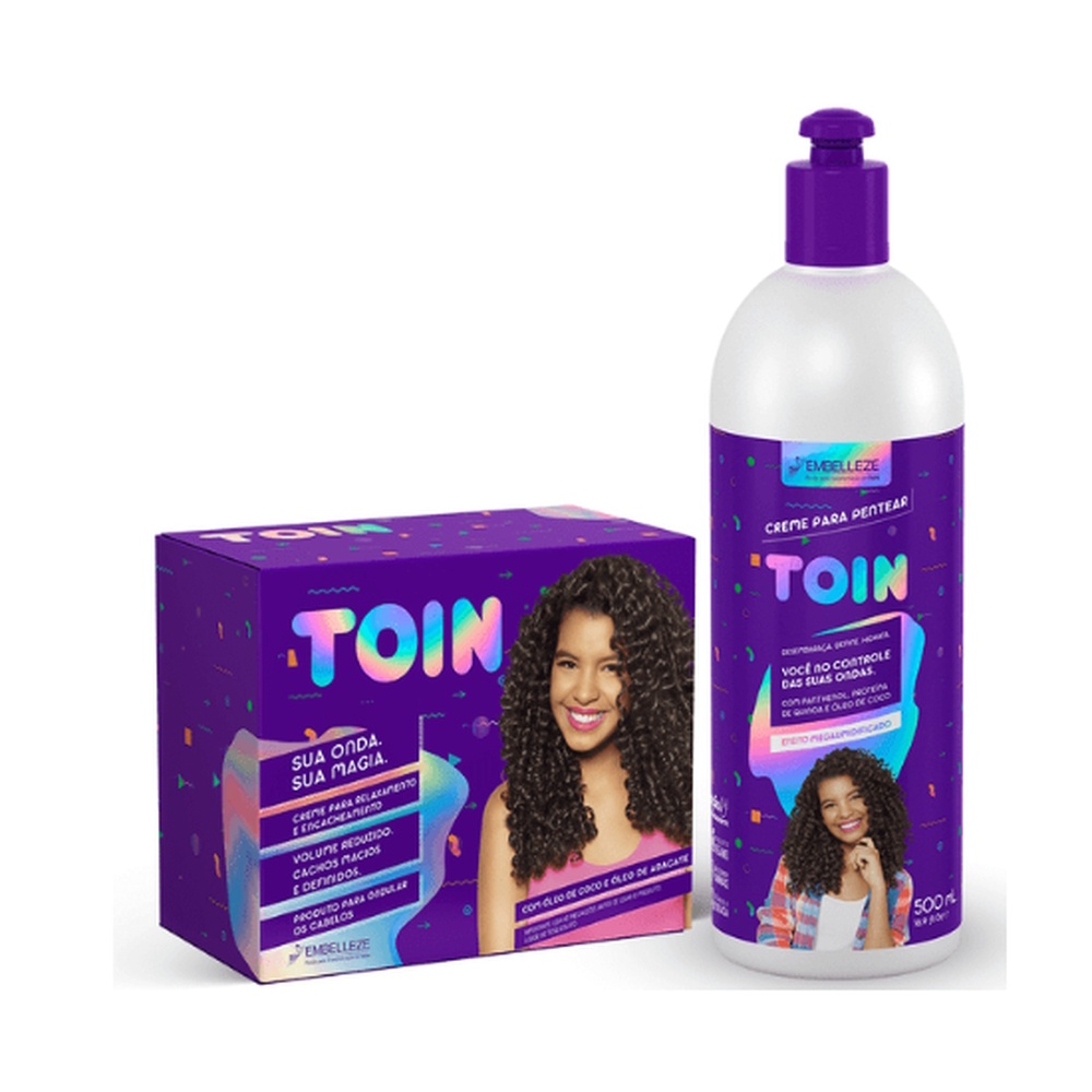 Kit Toin - Cachos em Oferta na Shopee