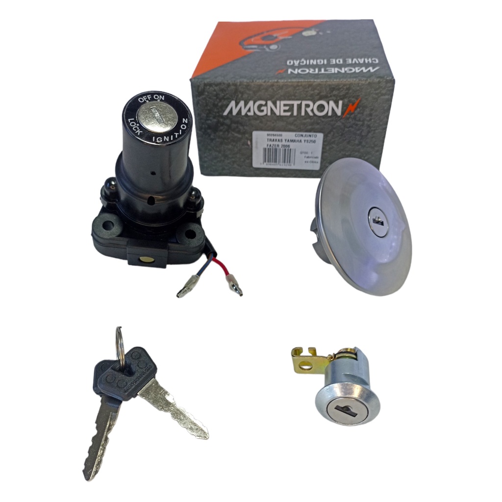 Kit Chave Ignição Ys 250 Fazer 2006 (3 peças) em Oferta na Shopee