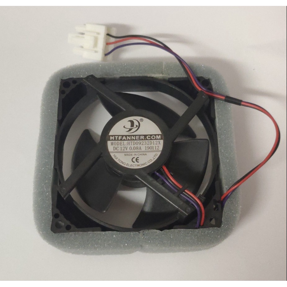 Lindos acessórios para ventiladores de geladeira Daquan HTFANNER.COM HTD09232D12X DC12V 0.08A