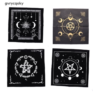 gvrycqoky Tarôs Toalha De Mesa Tripla Lua Pentagramas Pagan Altar Pano De Flanela QO em Oferta na Shopee