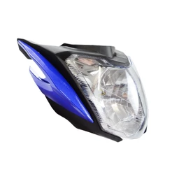 Kit Frente Farol Com Carenagem Lateral Titan 160 Azul 2018 A 2020 Semelhante Á Original