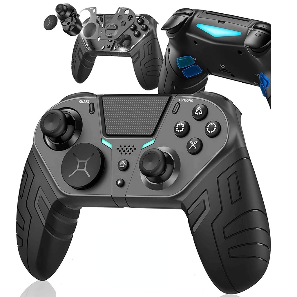 Q300 Celular Controle Gamepad Para Android PC PS Playstation Dualshock 4 PS4 Bluetooth Almofada De Jogo Móvel Joystick Jogos