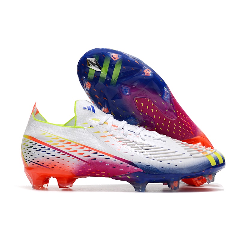 Chuteira De Society Masculino Adidas888 Predador EDGE . 1 Baixo FG Chuteira De Futebol