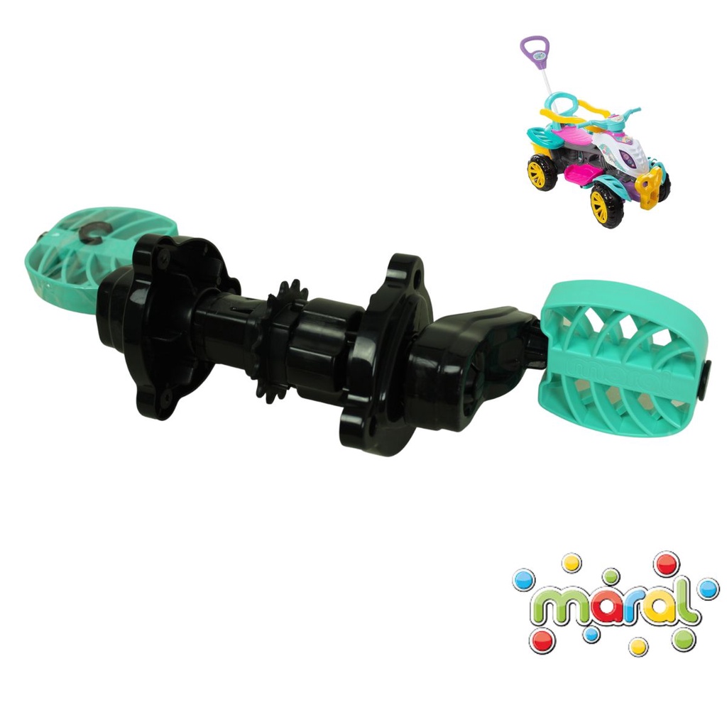 KIT PEDAL COMPLETO PARA QUADRICICLO MENINA 3111 MARAL