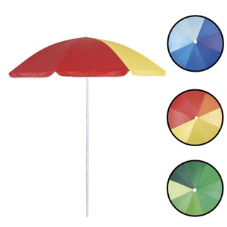 Guarda Sol Fashion Em Aço Pintado De 1,80m Para Praia Piscina Camping Poliéster Com Silver Coating Marca Mor