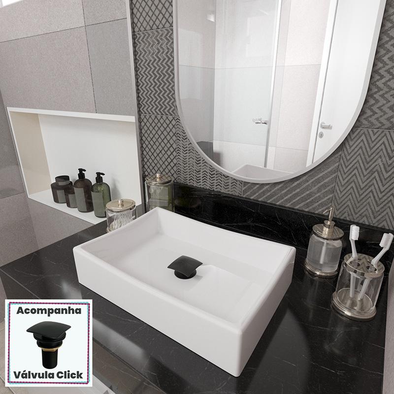 Kit Cuba Dalla Sobrepor com Válvula Click Black em Oferta na Shopee