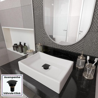 Kit Cuba Dalla Sobrepor com Válvula Click Black em Oferta na Shopee