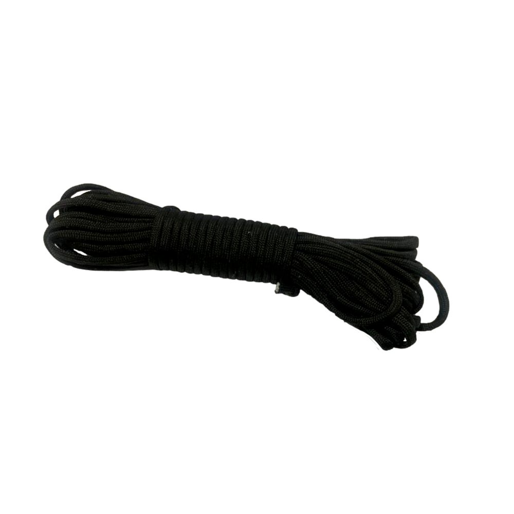 Cordão Velame 4mm Preto 10m Artesanato Pesca Camping