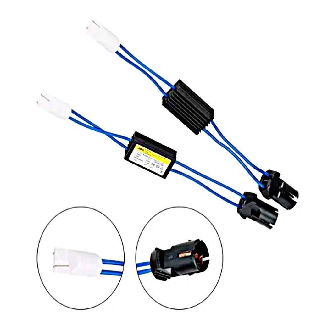 Kit 2 Resistor Canceller T10 Led Pingo Jetta Punto Cambus