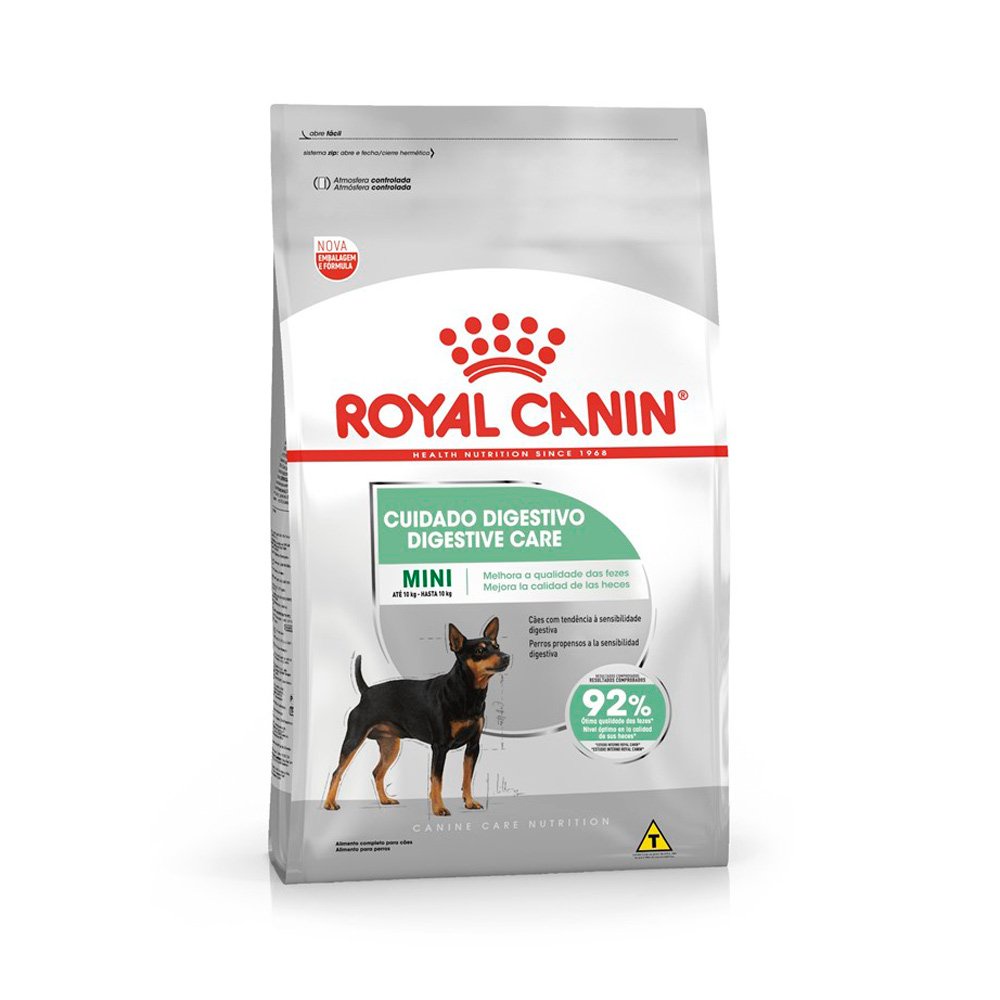 Ração Royal Canin Cuidado Digestivo Cães Adultos Porte Mini 1kg