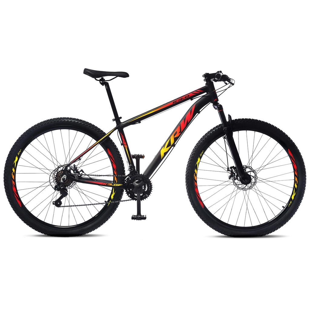 Bicicleta Aro 29 KRW Alumínio 24 Vel Freio a Disco X42 em Oferta na Shopee