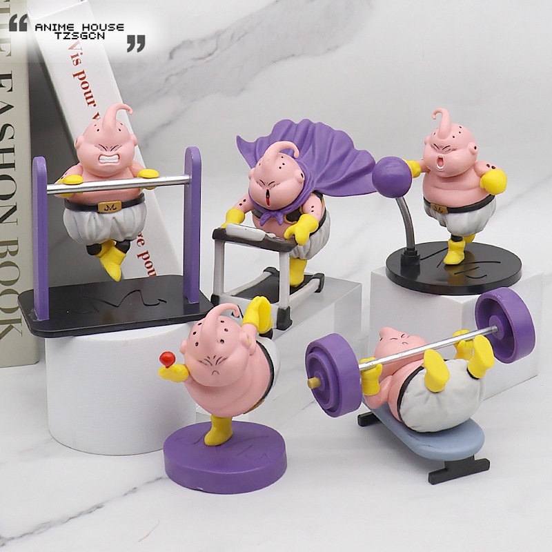 Mainan Action Figure Karakter Dragon Ball GK Muscle Demon Buu Mainan Boneco