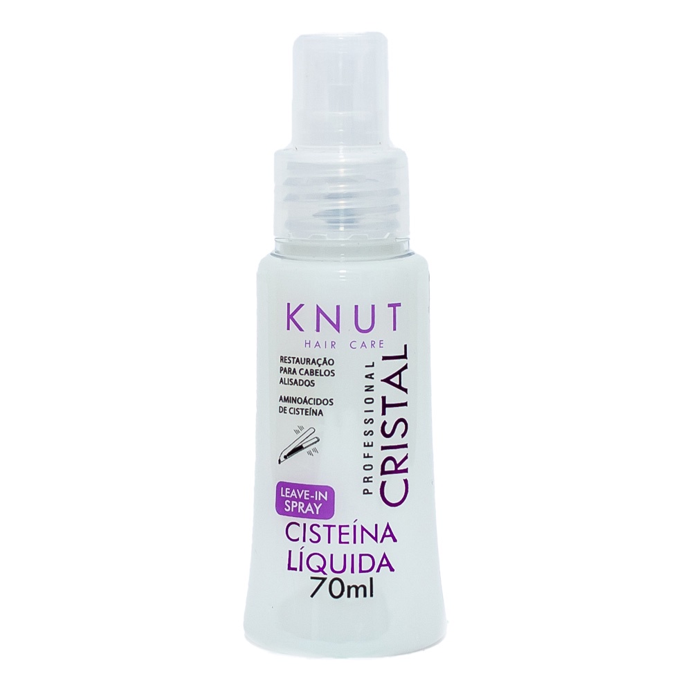 Leave-in Cristal Spray Cisteína Liquida KNUT 70 ml