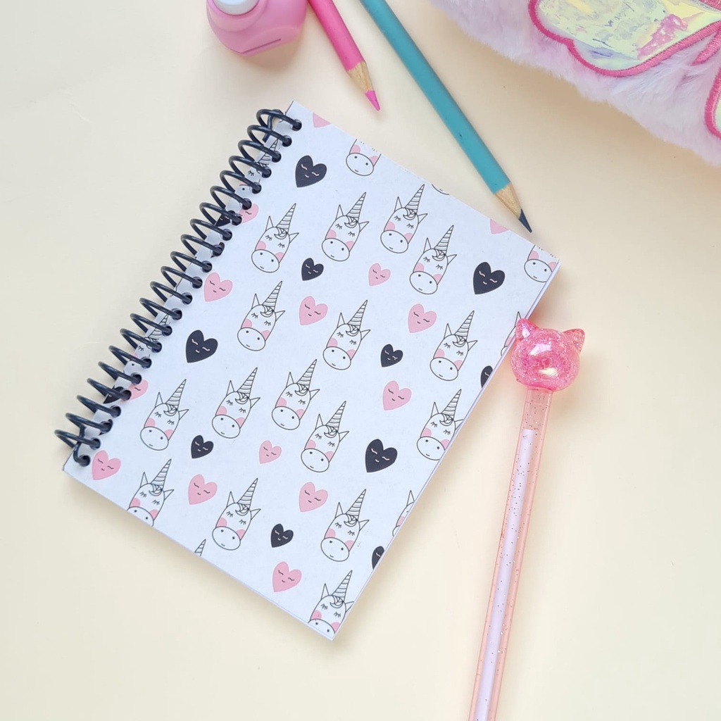 Caderneta Fofa 1/8 100cm x 140cm 80 Folhas - Papelaria Criativa