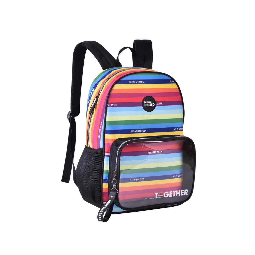 Mochila de Costas Grande - Oficial Now United Grande 45CM da Clio Ref  NU4002