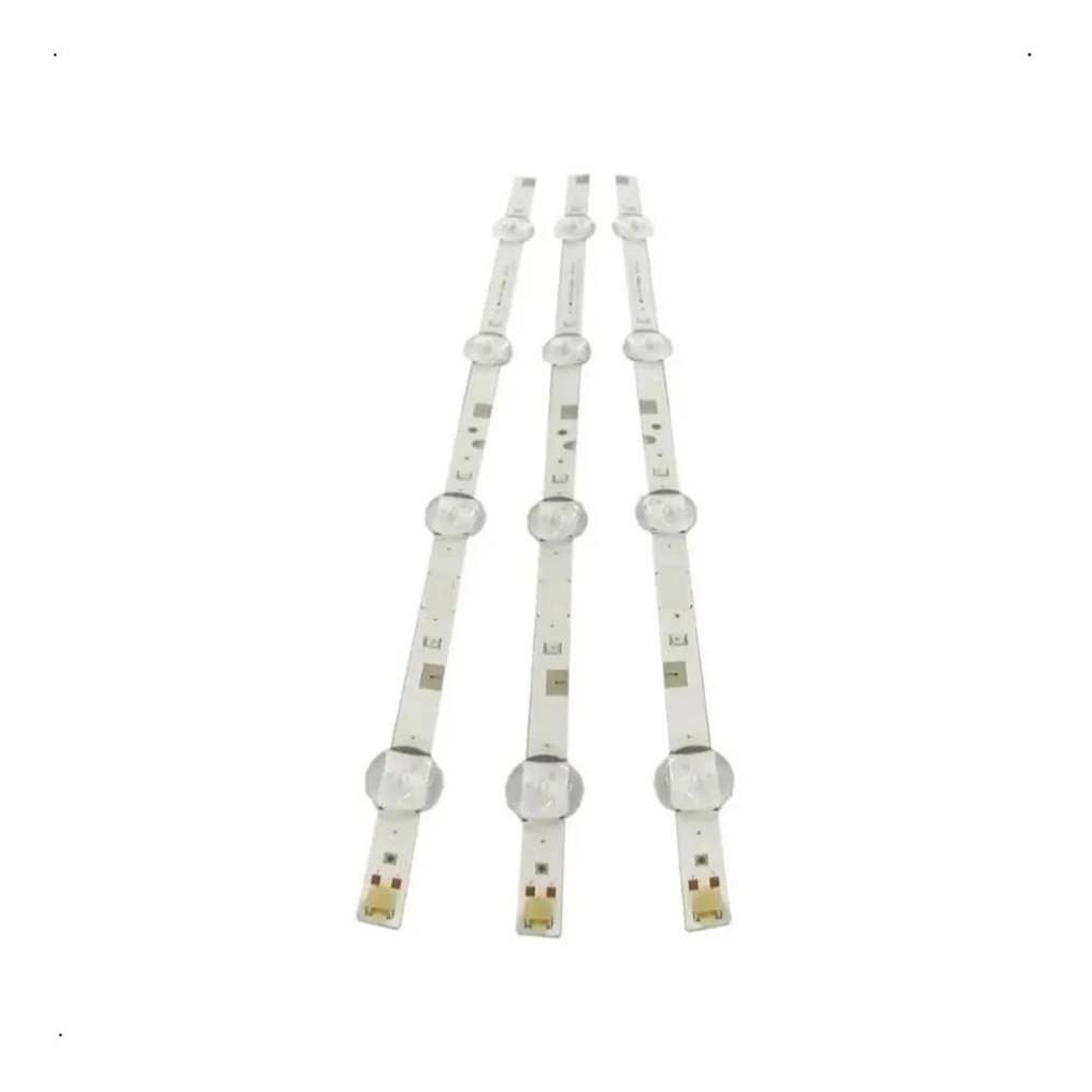 Kit 3 Barras De Led Compatível Un40j5200 Un40j5200ag Novo