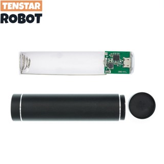 Metal Power Bank Kit De Armazenamento Caixa Fato De Soldagem 1X 18650 Bateria 5V 1A Carregador Externo USB Smart Phone