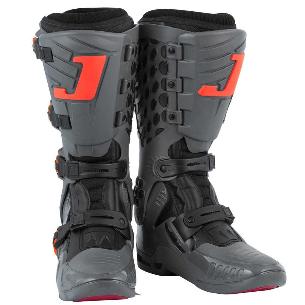 Bota Motocross Trilha Articulada Leve Jett Lite Cinza Oferta em Oferta na Shopee