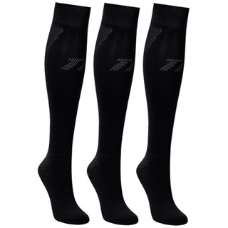 Kit com 3 Pares Meias Meião Futebol Cano Alto Masculina Trifil
