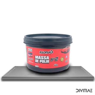 Massa De Polir Nº2 Radnaq 500g Polimento Automotivo