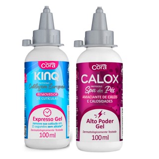 Kit - 1 Kinq Gel P/ Remoção De Cutículas E 1 Calox (100 Ml)