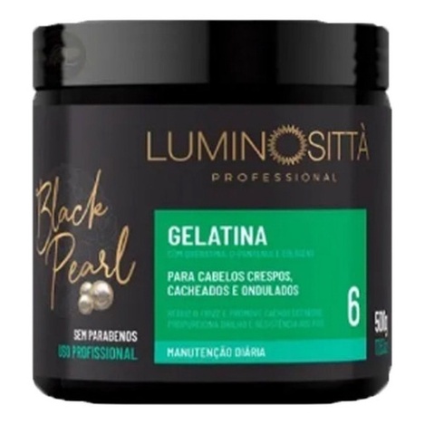 Gelatina Capilar Para Cachos Cacheados 500 Gr - Luminosittà