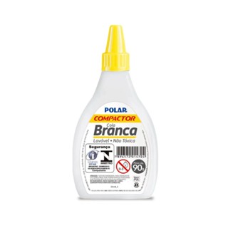 Cola Polar Lavável 90g Branca - COMPACTOR
