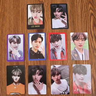 10pcs/set Kpop Stray Kids Cle 1 : Miroh Álbum Membro Fotocard Para Fique Presente em Oferta na Shopee