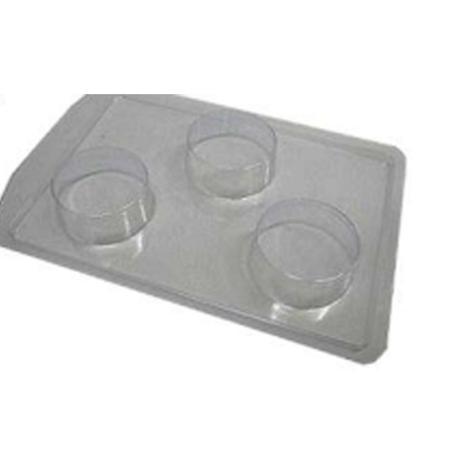 Forma para Chocolate - Pão de Mel Redondo Médio - FP18 - 1 unidade - Crystal - Rizzo em Oferta na Shopee